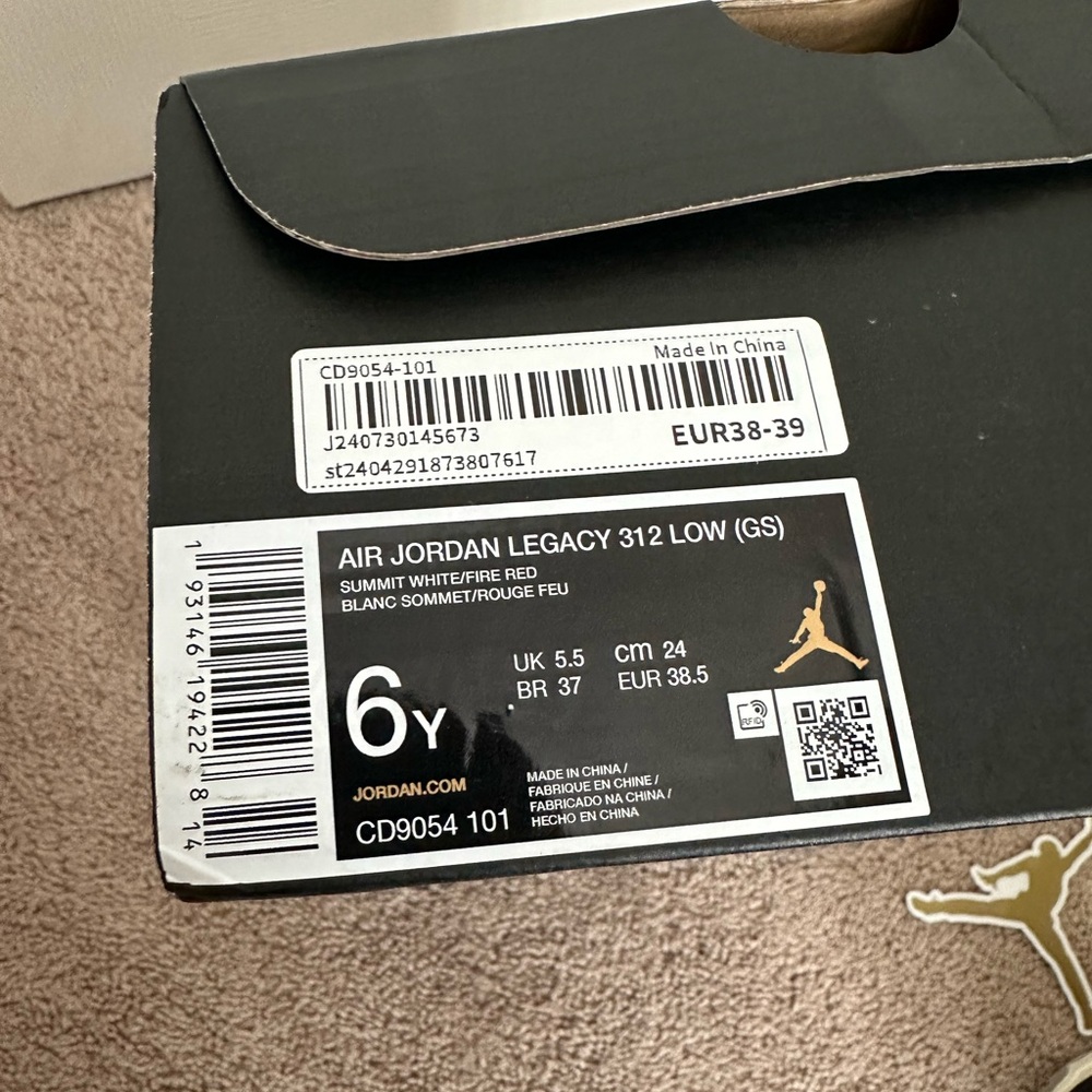 Air Jordan Legacy 312 Low Shoes - Picture 7 of 7
